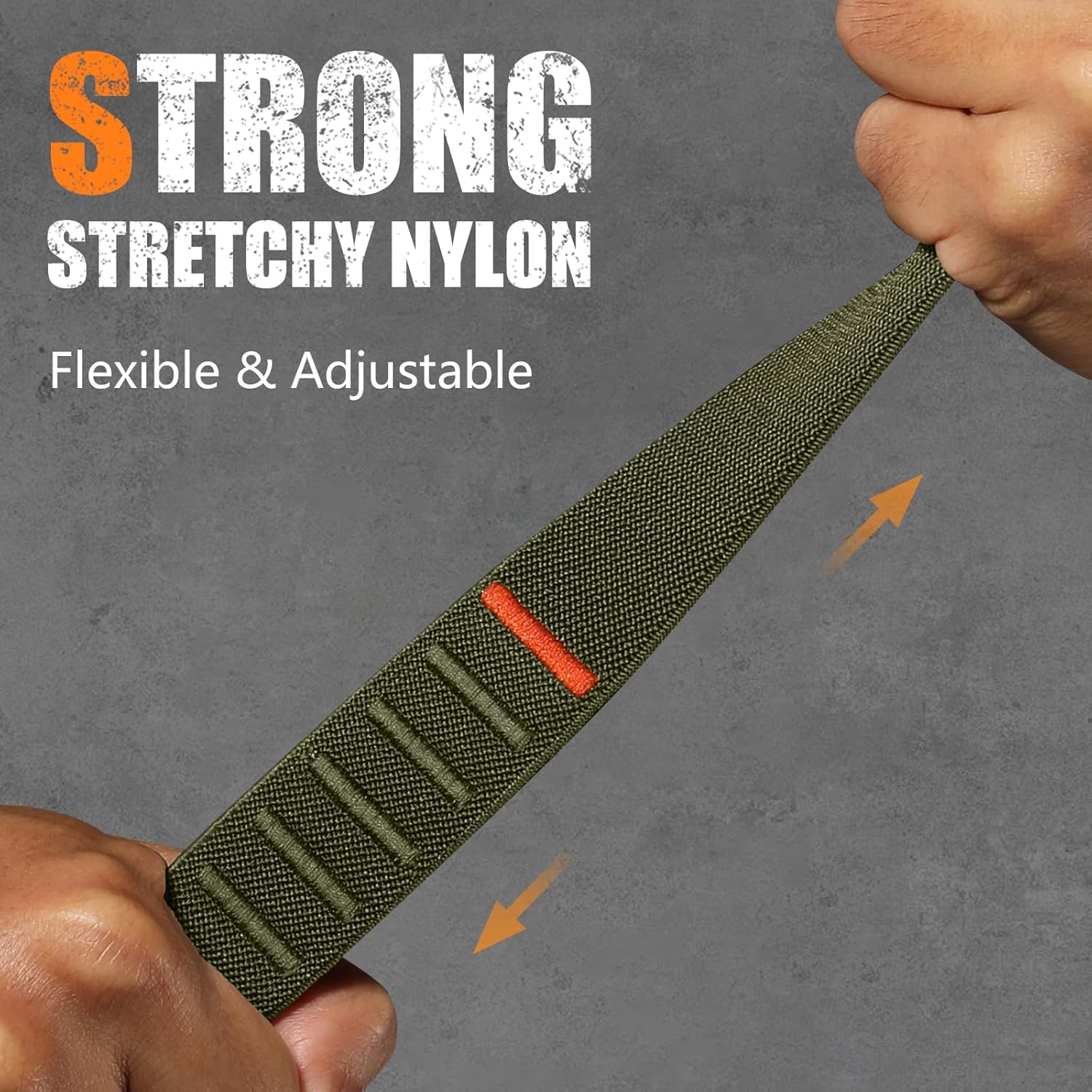 Bandletic Compatible with Apple Watch Bands 44mm Men Women, Wide Soft Stretchy Loop Sport Bands with G-Hook for iWatch 49mm(Ultra 3/2/1),46mm(11/10),45mm(9/8/7),44mm(SE3/SE2/SE/6/5/4),42mm(3/2/1)