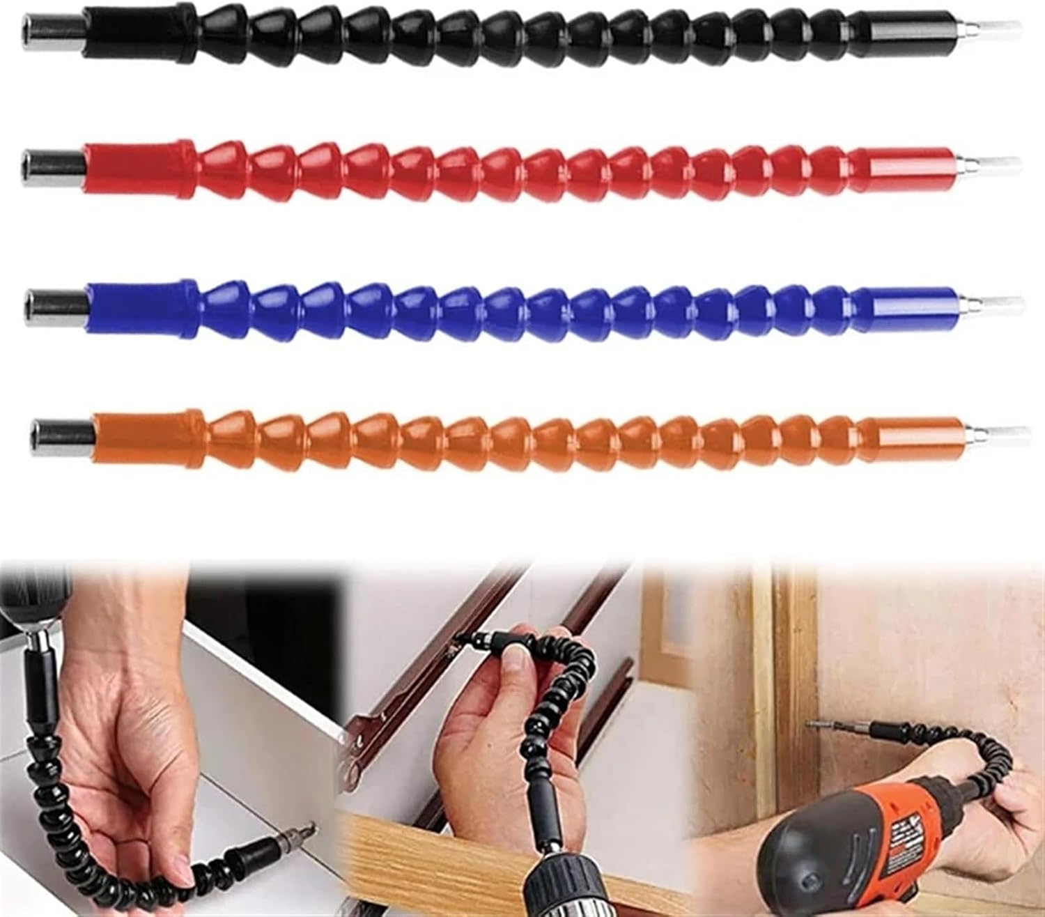 Flexible Drill bit Screwdriver Flexible Super Bit Bendable Super Bit Flexible, Flex Drill Bit Extension
