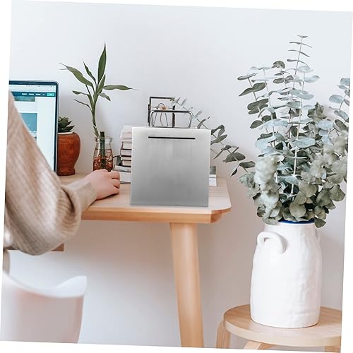 Miniatura 2 de VICASKY Box Piggy Bank Coin Saving Pot Adult Saving Pot Coin Bank for Kids Adult Coin Bank Kids Money Bank Fund Budget Money Bank Girls Boys Coin