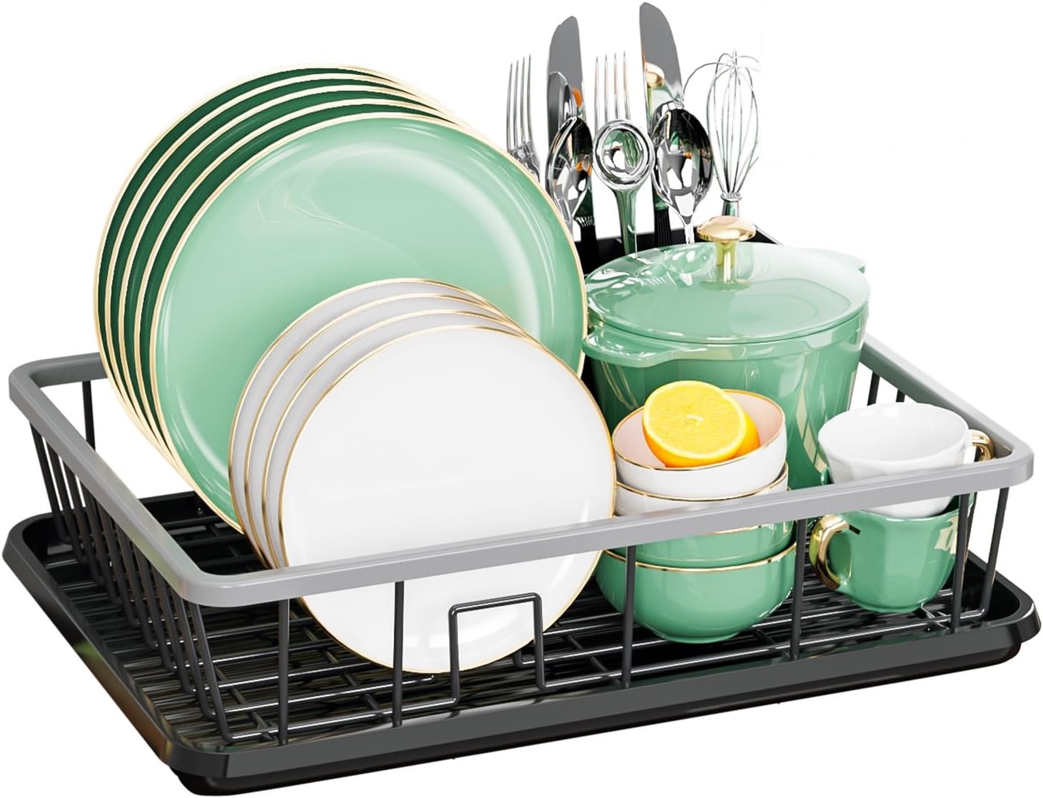 Amazon.com - Dish Drying Rack Dish Racks for Kitchen Counter Sink with ...