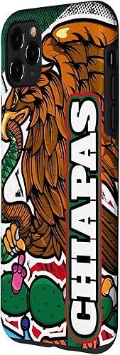 Vista 29 de iPhone 11 Chiapas, Aguila de la bandera de México Case