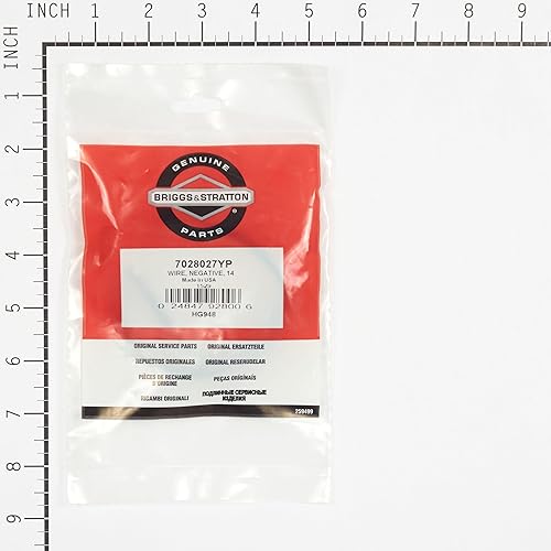 Miniatura 3 de Briggs and Stratton 7028027YP - Cable negativo (negro, 14 pulgadas)