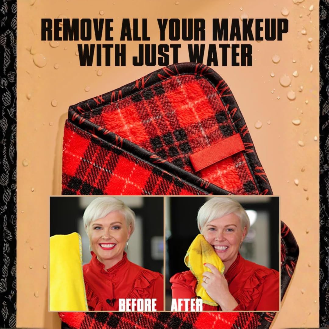 CAMPANELLI - Toallas desmaquillantes lavables y reutilizables. Ideal para pieles sensibles. FreshFace y belleza perfecta como se ve en QVC y HSN (juego de 5 piezas)