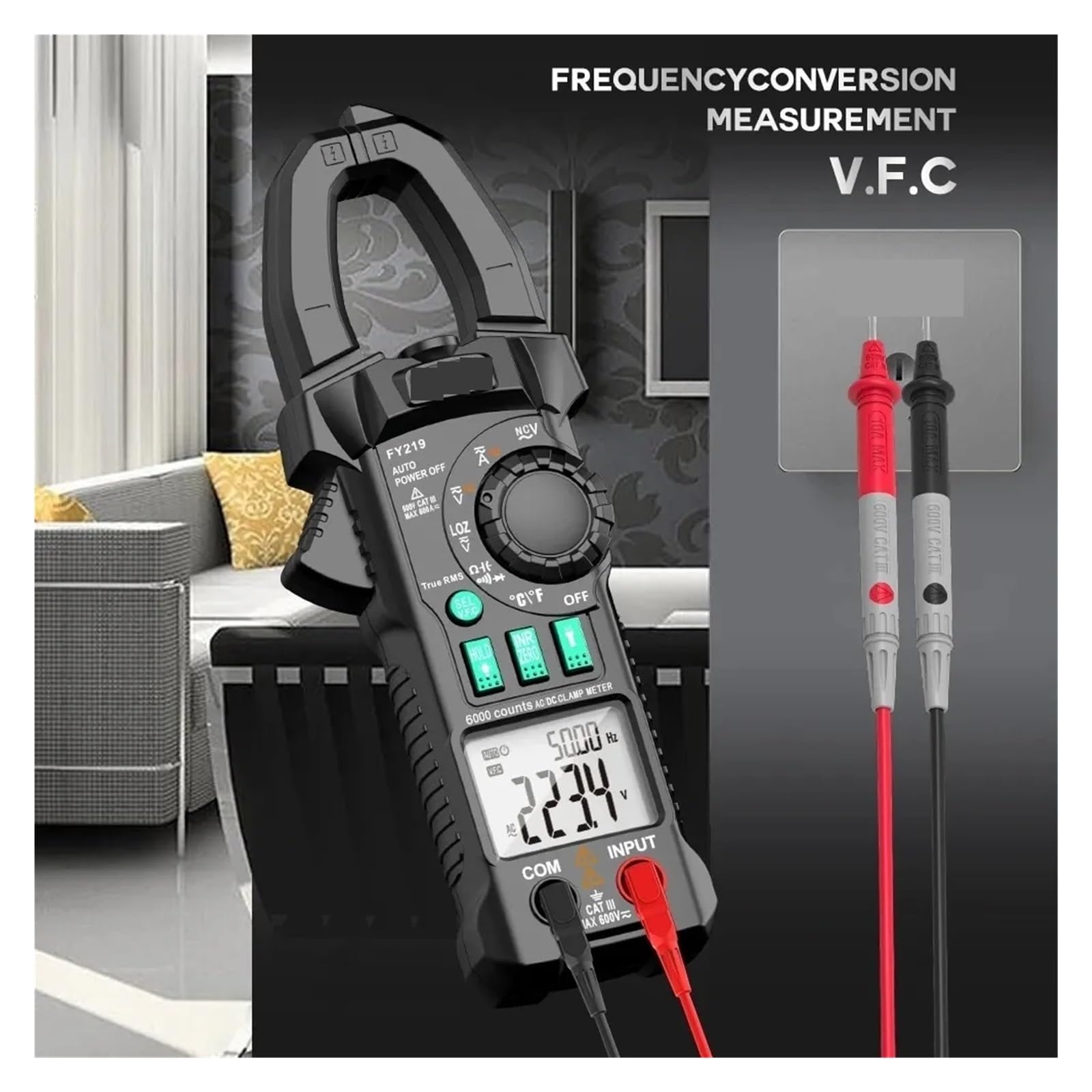 Rastreador De Cable LCD, Probador De Cable PoE, Comprobador De Cable Cat5 Cat6, Prueba De Cable De Teléfono/Red, Rastreador De Cable, Herramienta De Red De Tóner Ligero Y PortáTil(FY215)