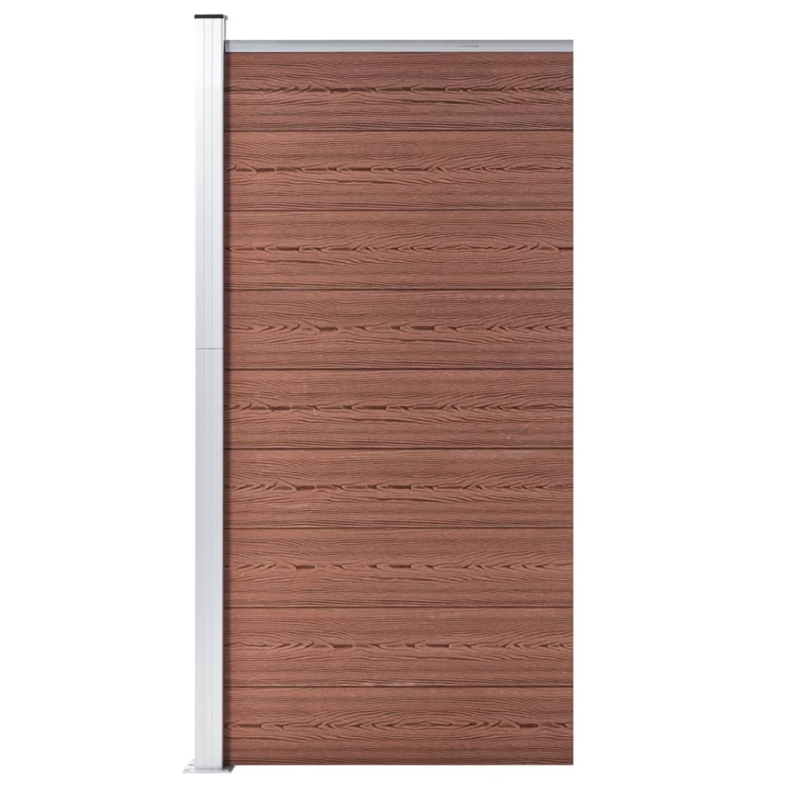Panel de valla WPC de 95 x 186 cm, tela marrón de alambre de gallina, alambre soldado para jaula de pájaros, malla de conejo, valla de serpiente, malla de aves de corral, malla de jaula