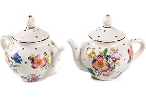 Teapot Salt and Pepper Set by Mackenzie-Childs