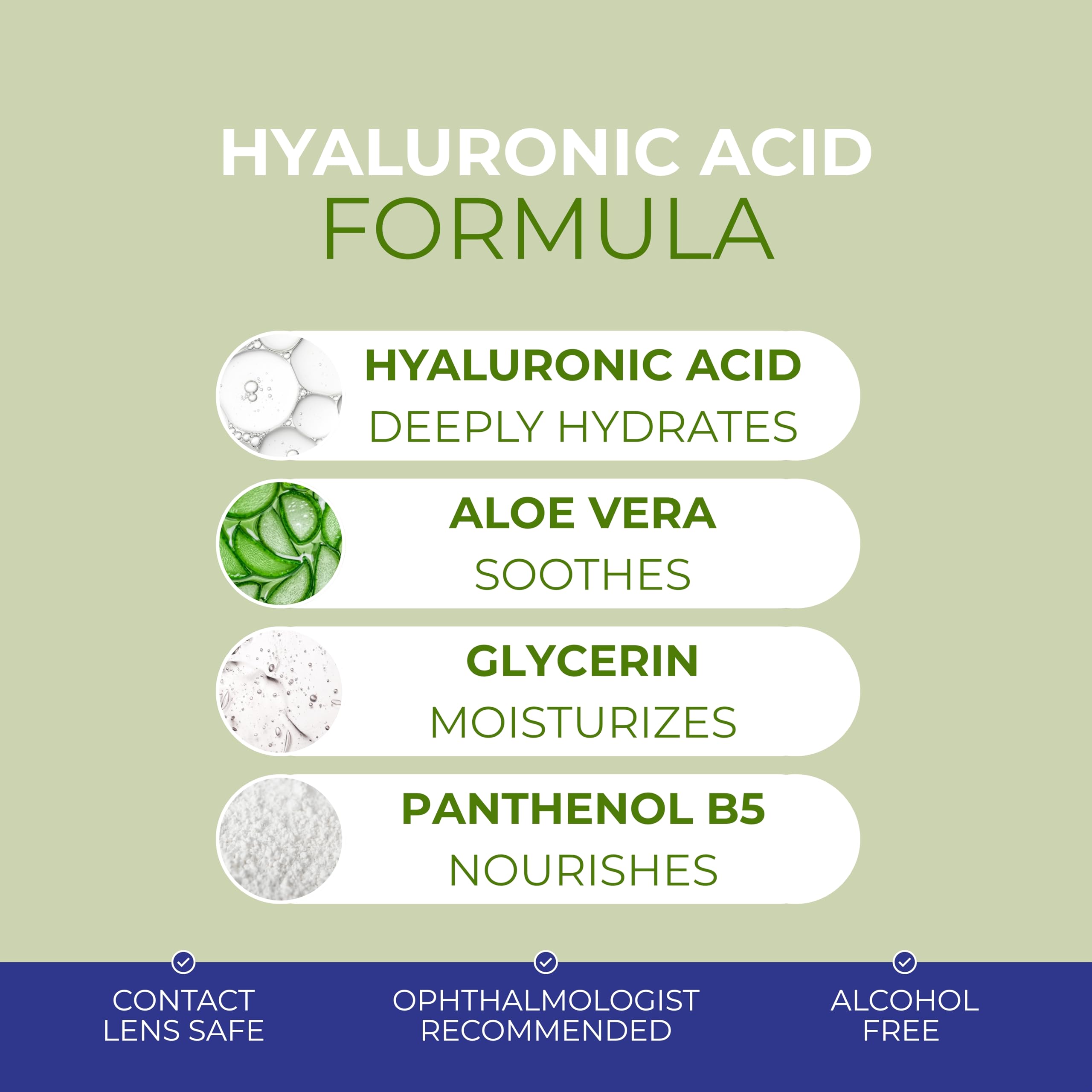 NOVEHA Lingettes pour paupières - Pour cils et paupières délicats - Avec acide hyaluronique, camomille et aloe vera - Tampons pré-humidifiés emballés individuellement (60 lingettes)
