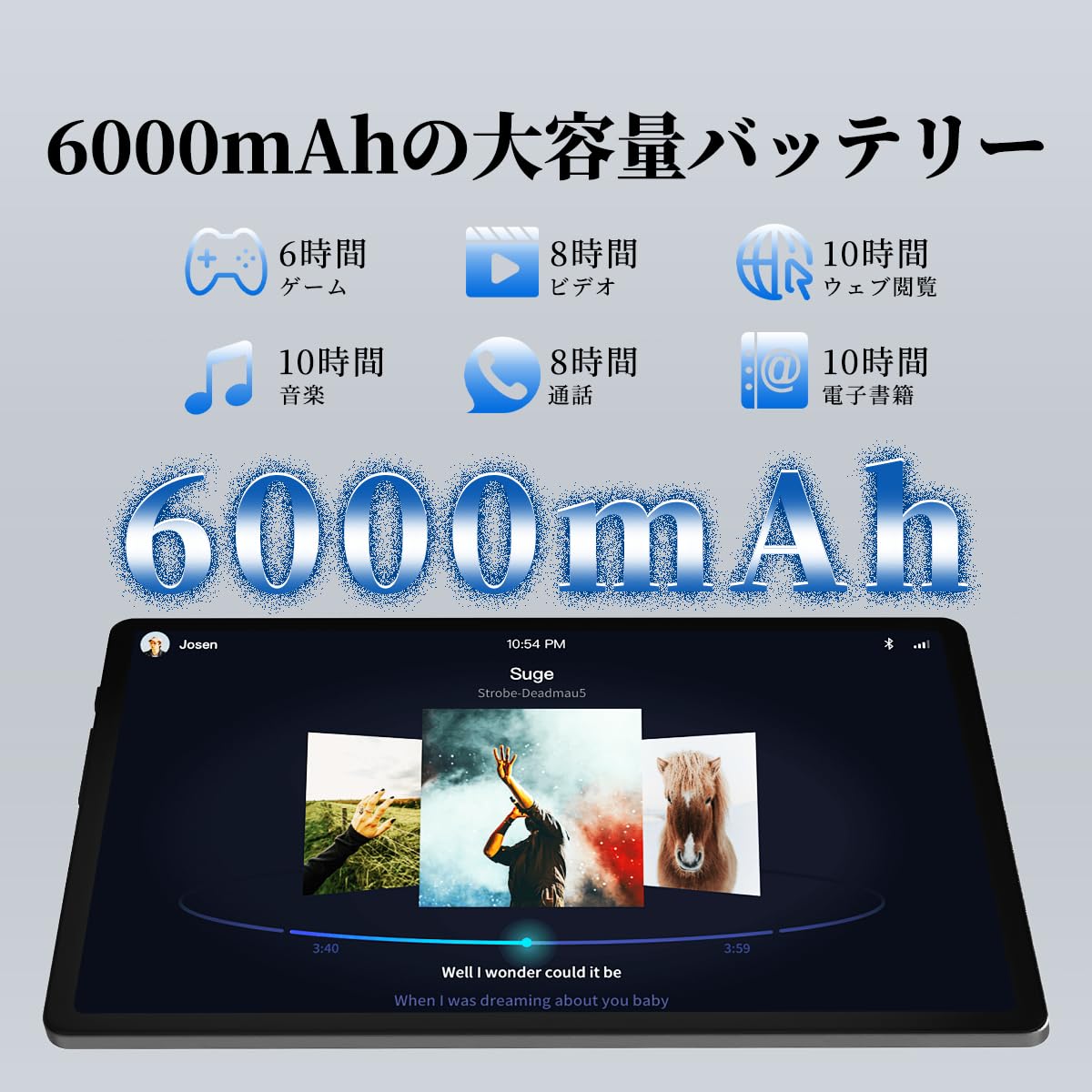 タブレット 10インチ Bvlary Wi-Fiモデル 16GB+128GB+2 Amazon.co.jp: 【三年保証 2in1 android タブレット 10 インチ