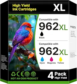 Wiseta Impressora fotográfica profissional 9015 com conectividade com fio e porta USB, usando tecnologia de tinta à base de tinta