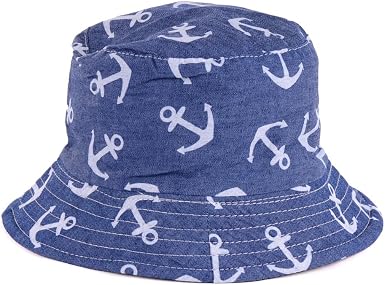 Printed Bucket Sun Hat Cap 