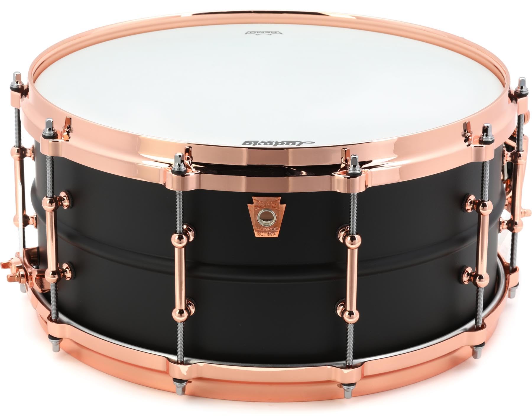 Ludwig Hot Rod Black Beauty Snare Drum - 6.5 x 14-inch - Matte Black