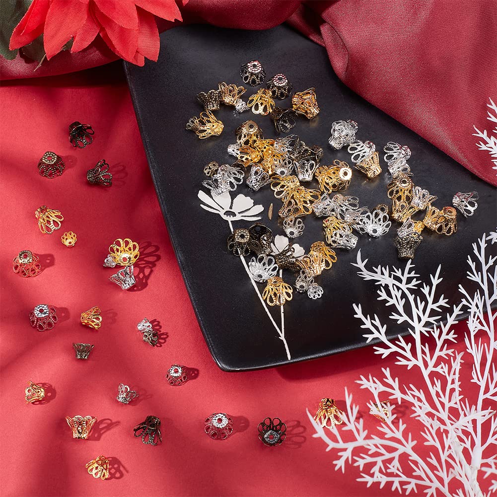 Amazon.com: PH PandaHall 840 pcs 3 Sizes 3 Colors Flower