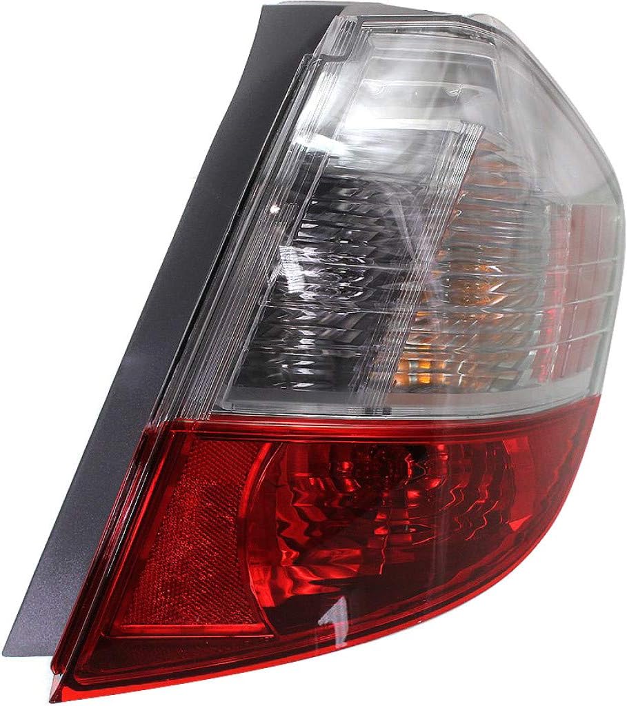 For 2009-2014 Honda Fit Rear Tail Light Driver Side HO2800176 BASE | 33550-TK6-A01