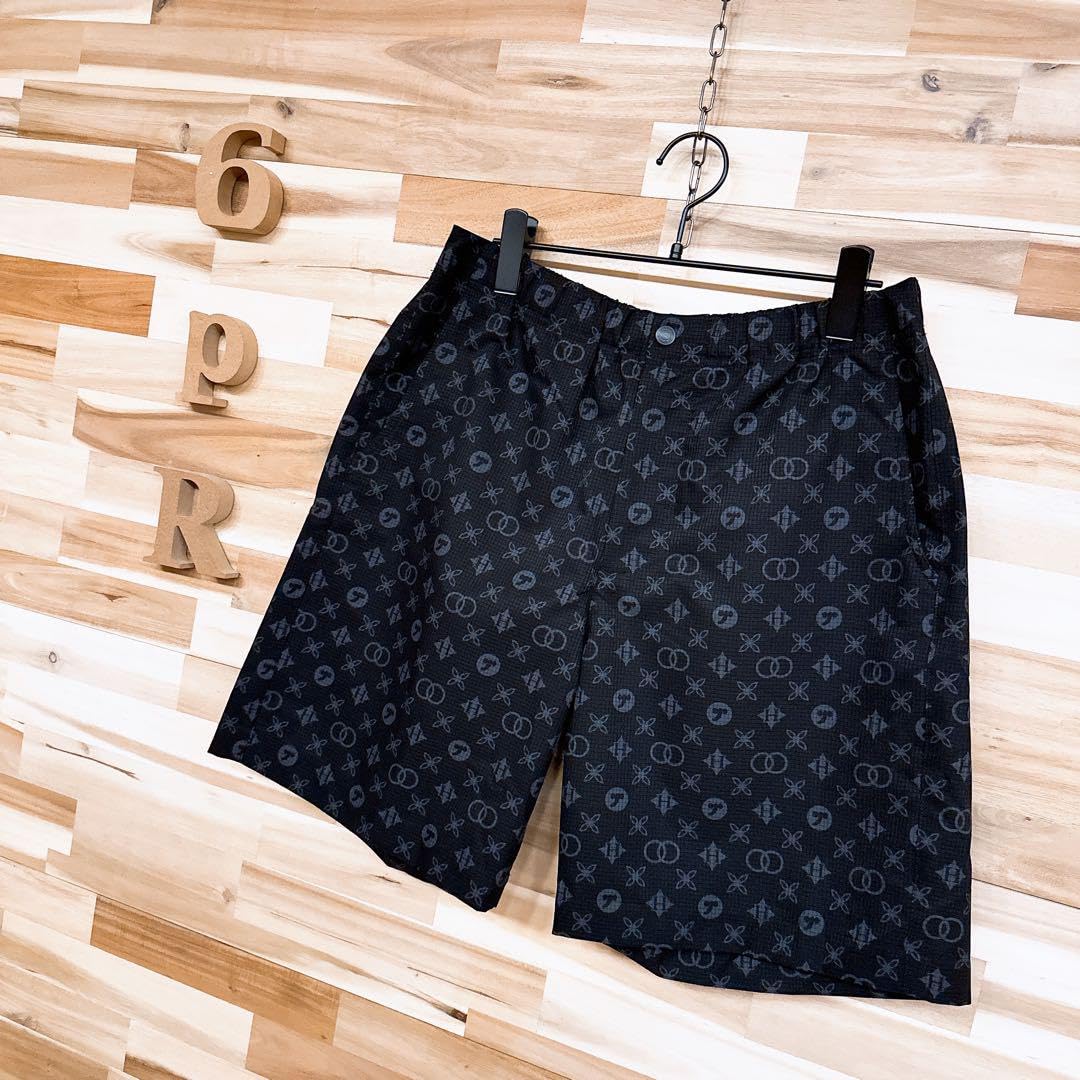 激レア・廃盤】HYSTERIC GLAMOUR モノグラム ハーフパンツ 茶色 希少