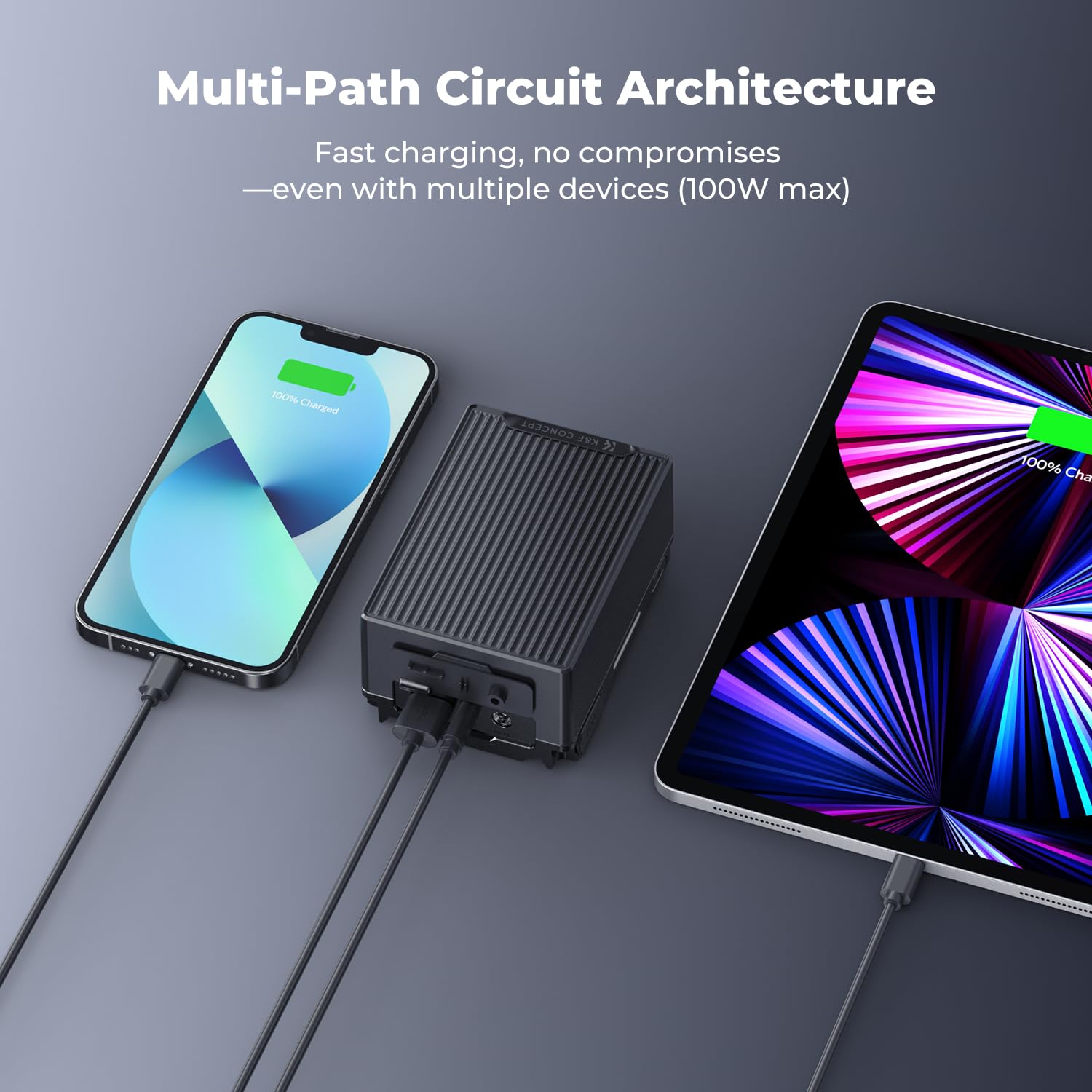 K&F CONCEPT KF-V99 SE V-Mount Akku, 99Wh 6700mAh V-Mount Battery mit PD 100W USB-C Schnellladung, mit Dual D-TAP/A/USB-C/DC/TFT Display/Notlicht für Kamera, Camcorder, Monitor, Videoleuchte