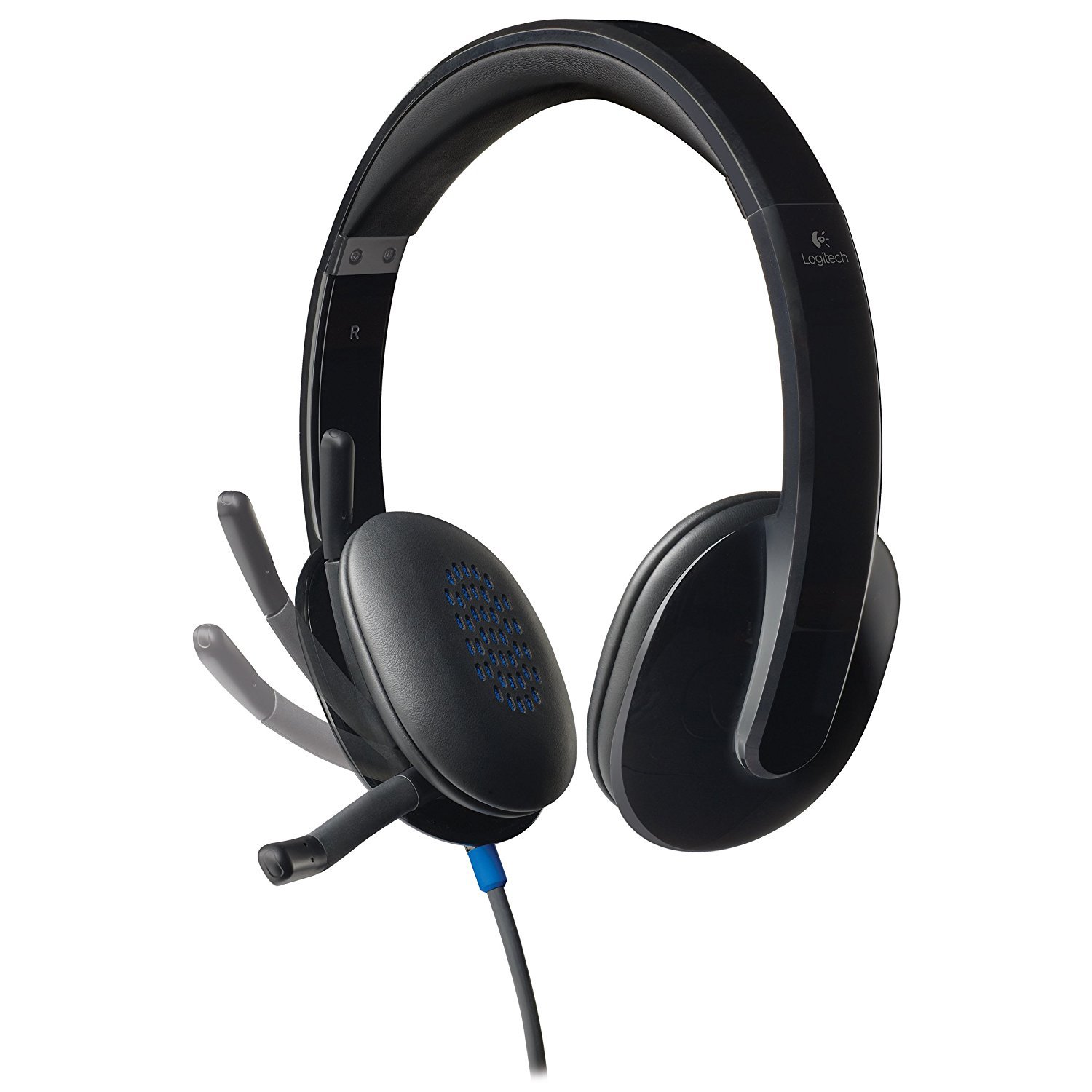 Logitech H540 USB Computer Headset Wired Head-band Office/Call, 981-000510