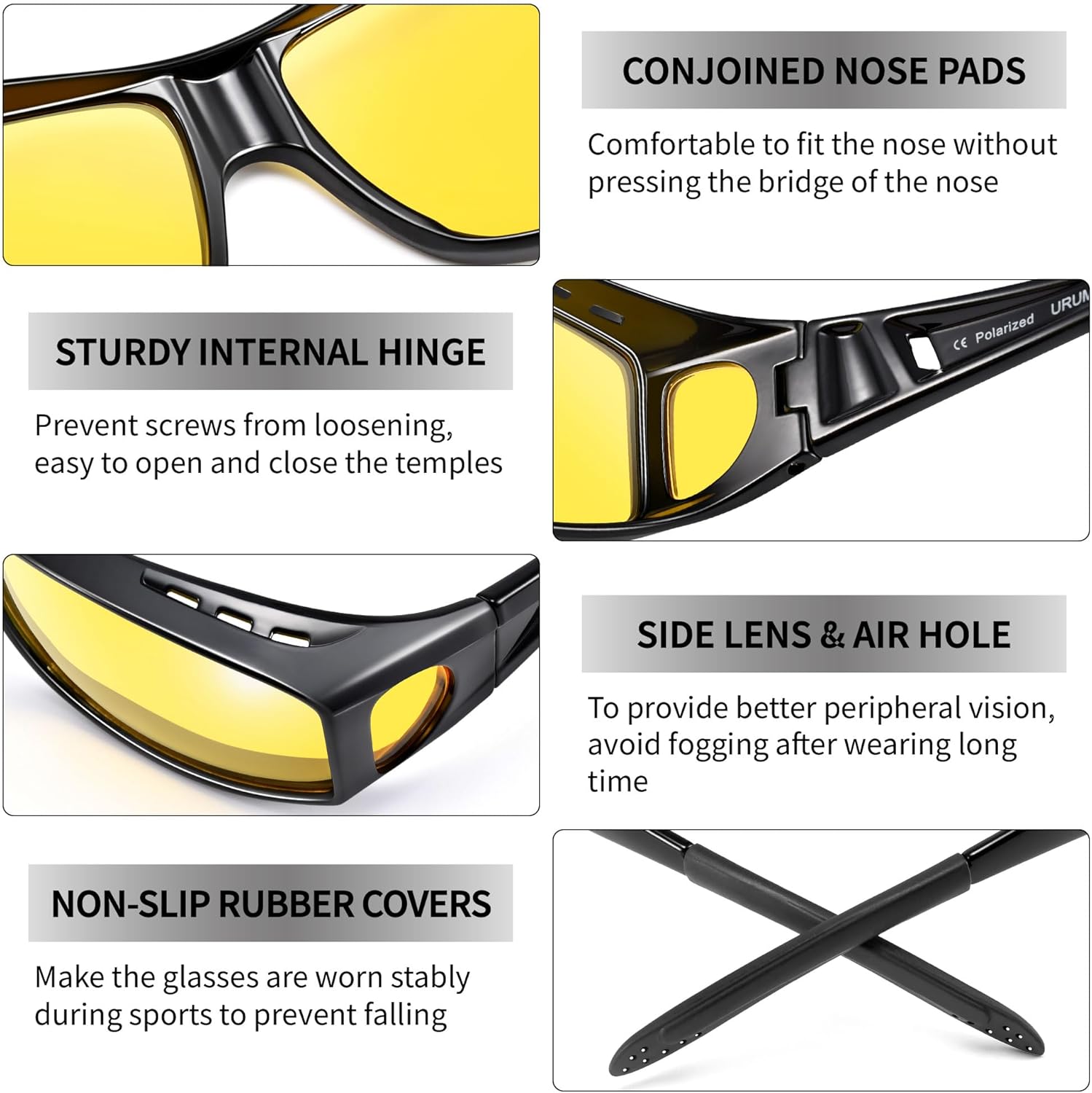 URUMQI Night Vision Driving Glasses Fit Over Philippines Ubuy