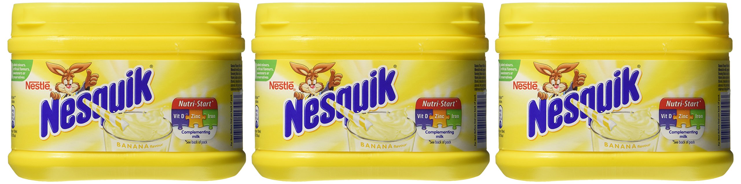 Nestle Nesquik Banana Flavor Milk Shake 300 G (3 pack) by N/A