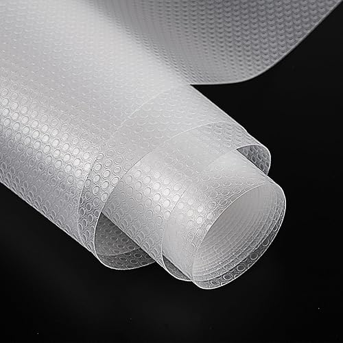 Bloss Revestimiento transparente antideslizante para cajones de baño, revestimientos impermeables para gabinetes de cocina para estantes, armarios,