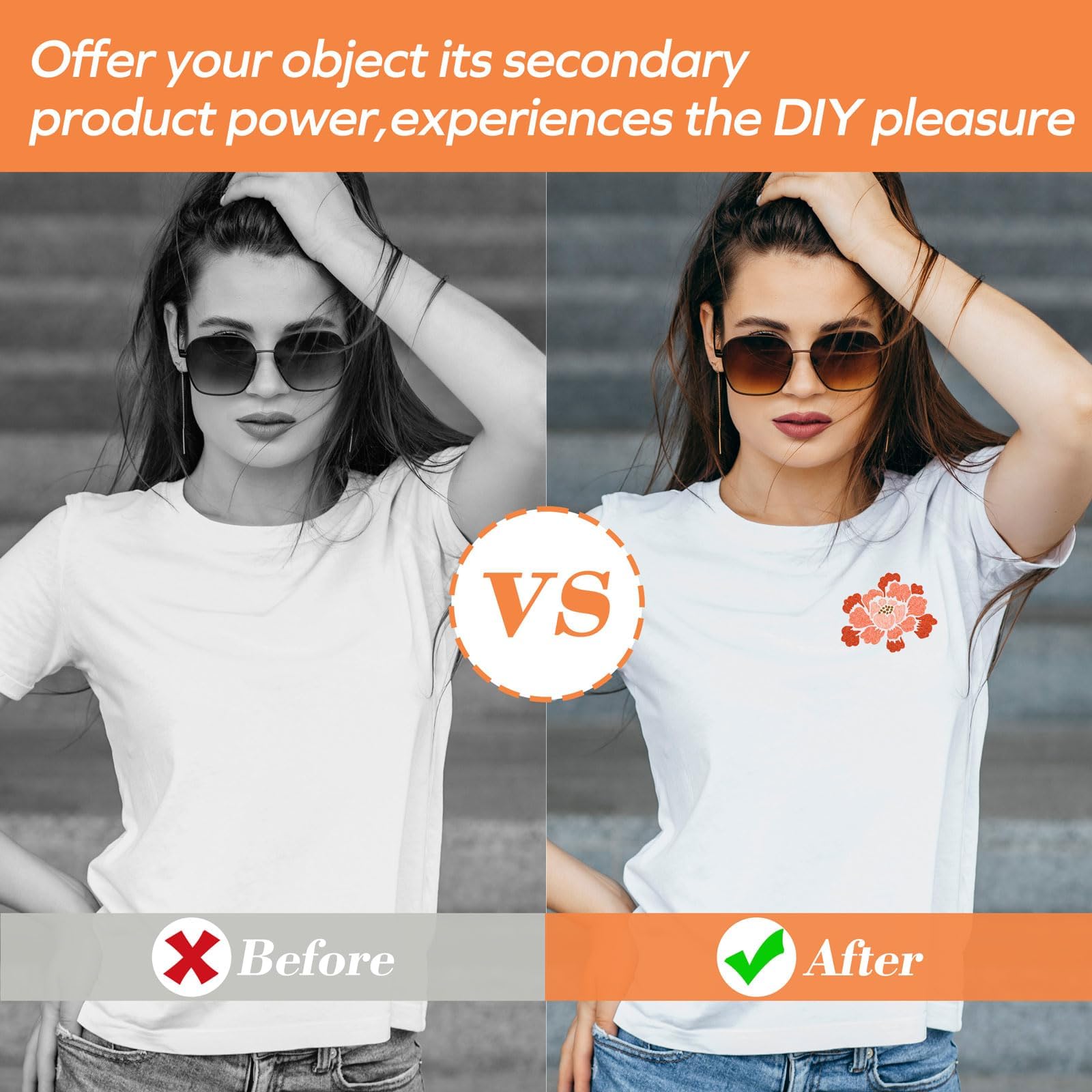 Carta Idrosolubile Per Ricamo Autoadesiva - 12 Fogli A4, Stabilizzatore Per Stampanti E Lavori A Mano - Foto 9