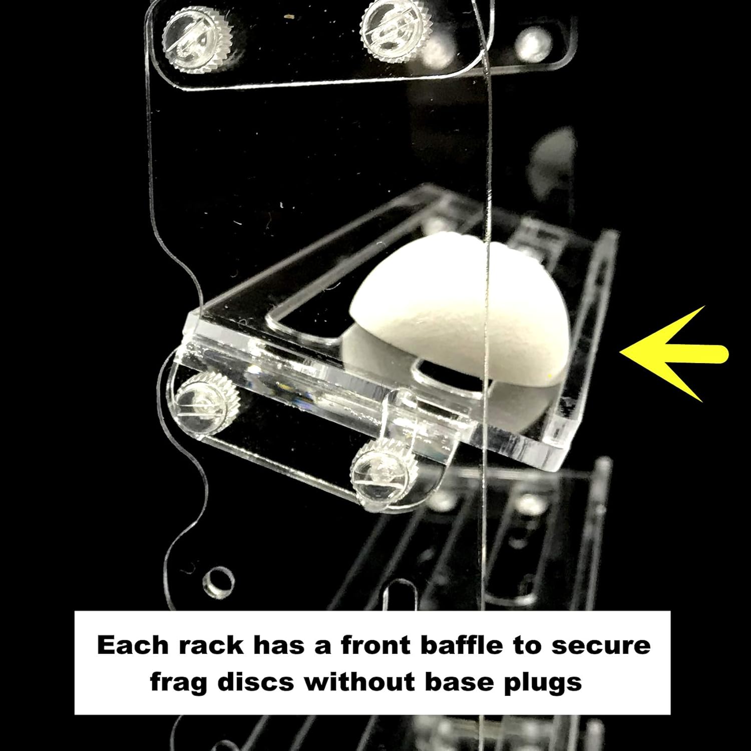 Vertical Frag Rack Holds up to 84 Coral frag Plugs Hang on Back (Large)