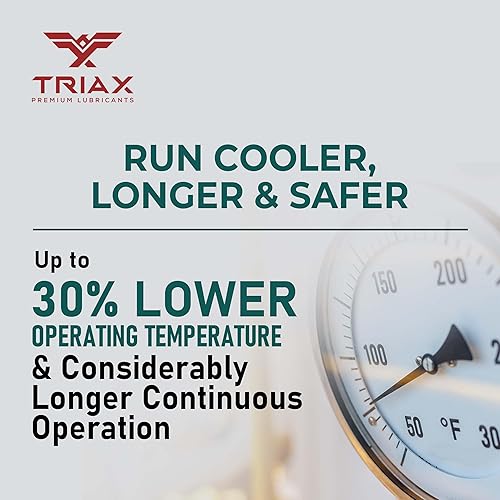 Miniatura 6 de TRIAX Kompressor MV 100 - Aceite para compresor de aire totalmente sintético ISO 100 (SAE 30), no detergente, para rotativo, paleta, tornillo,