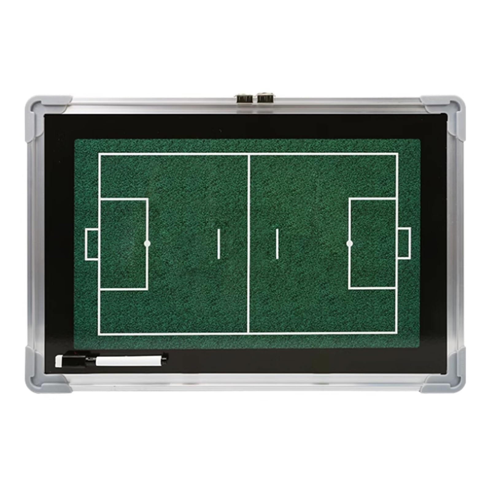 Tattiche di pallacanestro Clipboard allenatori, Lavagna magnetica cancellabile a secco su entrambi i lati da calcio 45x30 cm, set con penna e pezzi magnetici