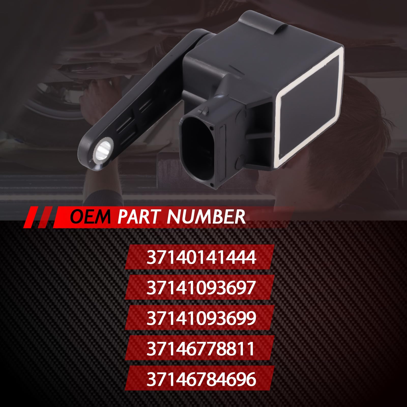 Sensore di altezza veicolo sostituzione per E82 E87 E90 E92 E61 E60 E38 Z4 R50 R52