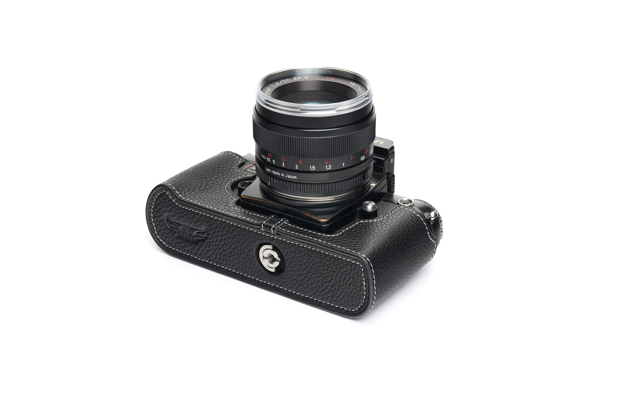 Amazon | BolinUS Nikon F3ケース ハンドメイド 本革 ハーフ