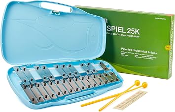 Silverstar Professional Glockenspiel 25note Xylophone for kids musical instrument percussion instruments xylophone instrument