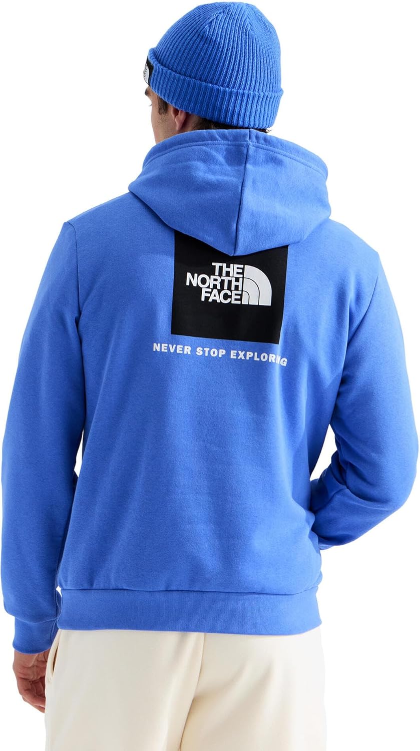 THE NORTH FACE Men's Evolution Box NSE Hoodie | Sweatshirt With 2 Piece Hood, Adjustable Drawcord, Kangaroo Hand Pocket