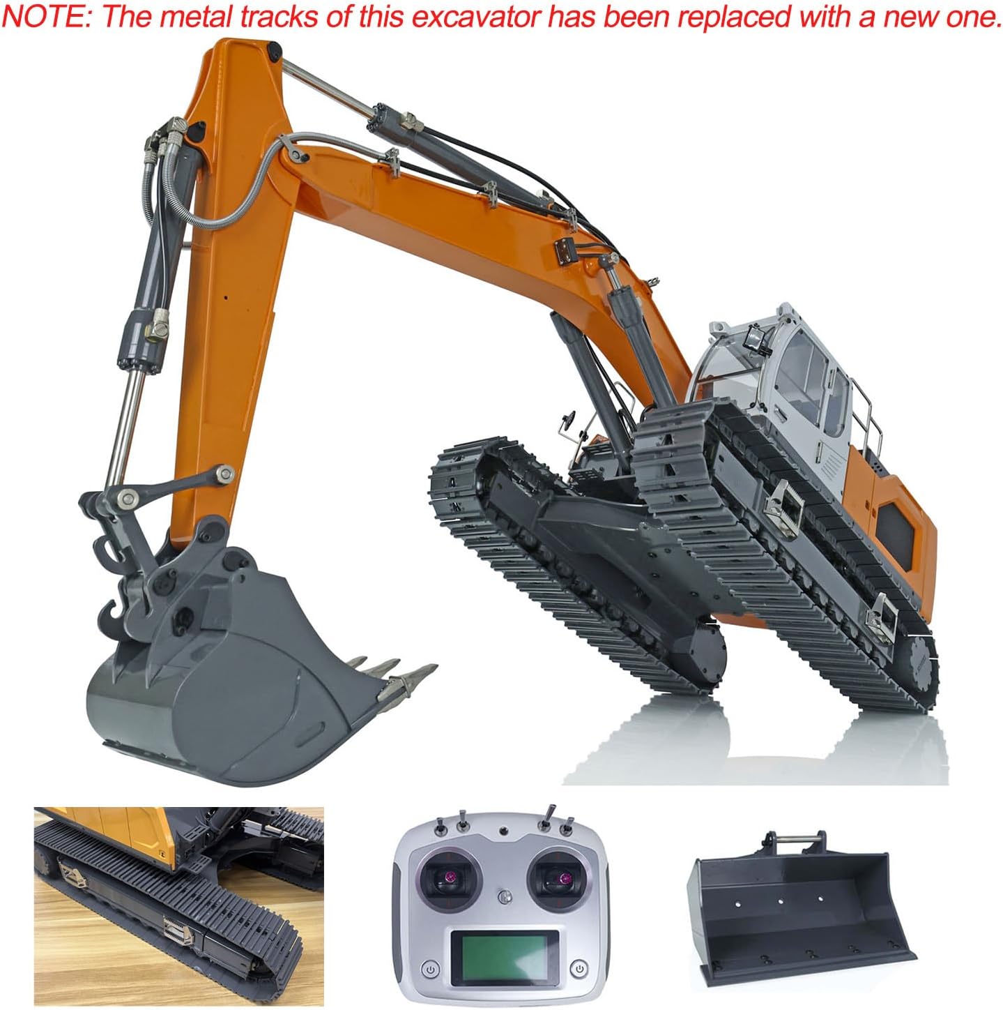 TOUCAN RC HOBBY RC Hydraulic Shovel 1/14 of Radio Control Excavator 945 Painted Truck