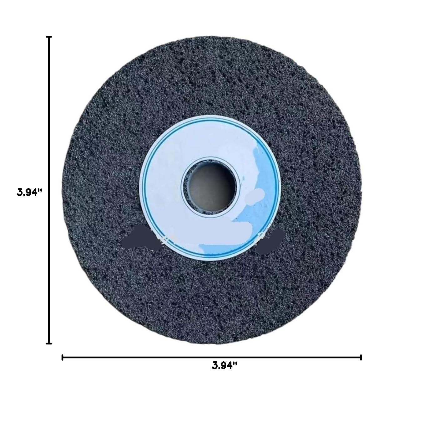 1pcs 200 * 20 * 32mm 36/46grit Black Larger Air Holes Silicon Carbide Polishing Wheel Grinding Machine Polish Wheel Abrasive Tools(36GRIT_200X20X32MM)
