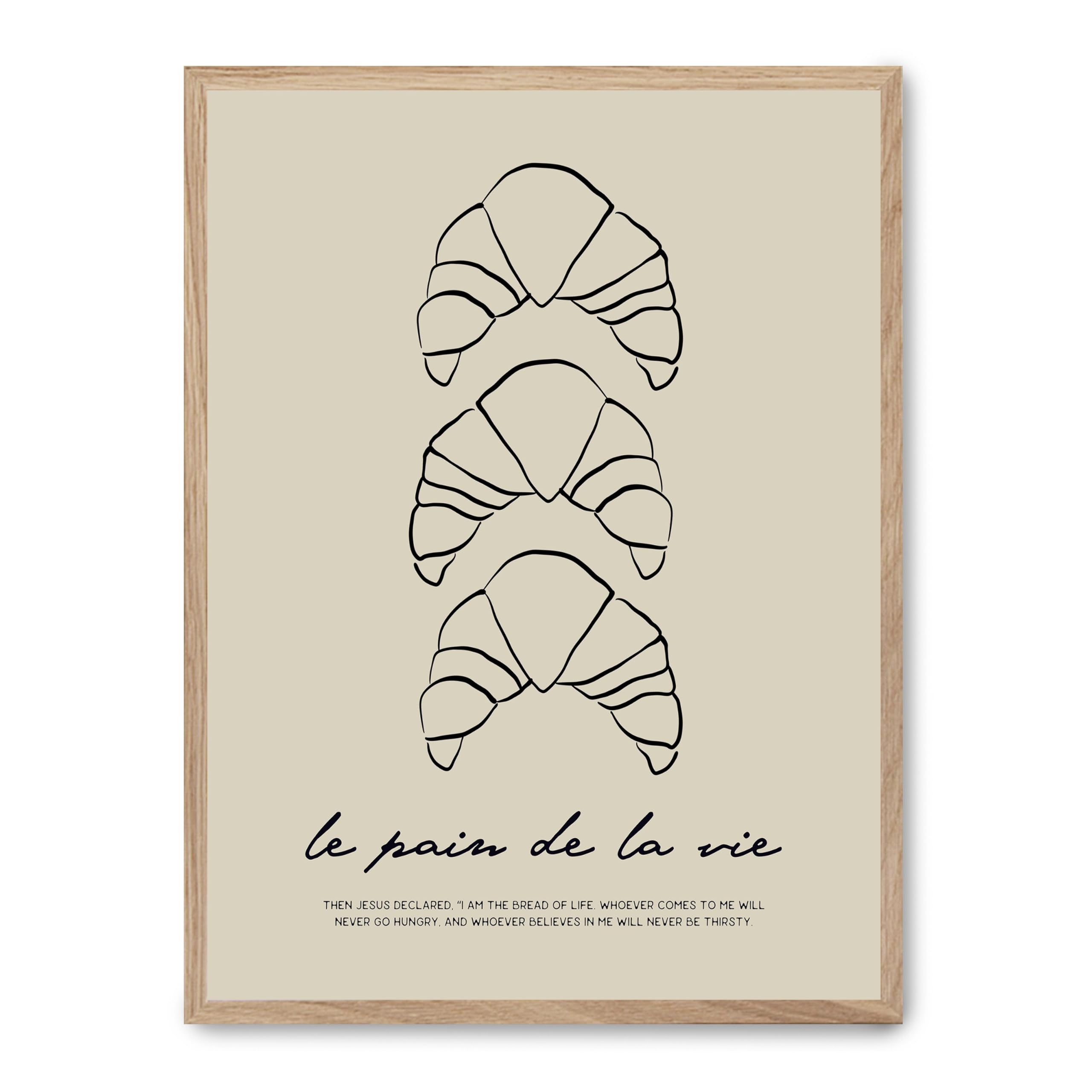 Cuadro the bread of life FASE5 pour habiller un mur vide avec élégance