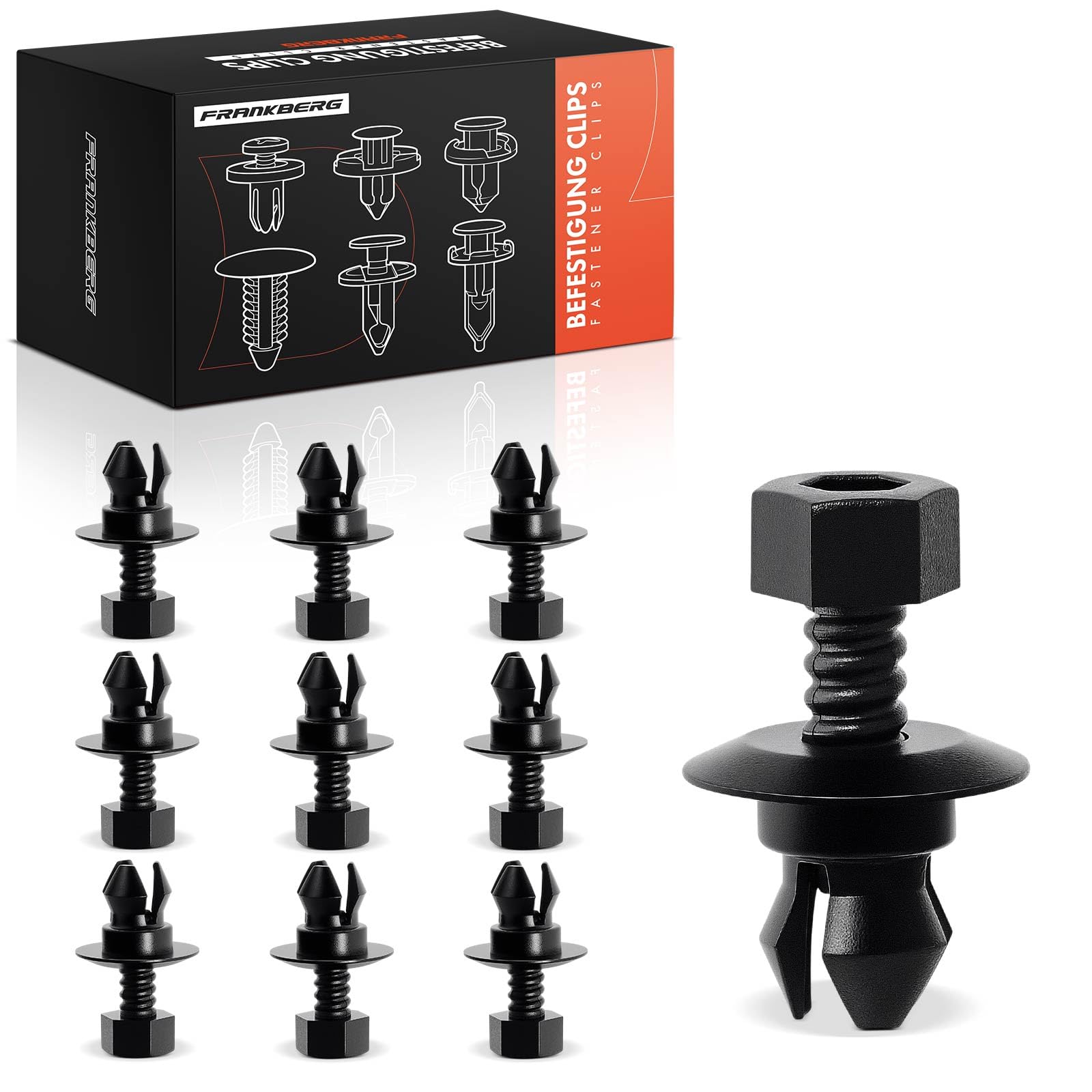 Clip de fixation aile bas de caisse pour Série 3 E90 E92 et Passat 3C0853934
