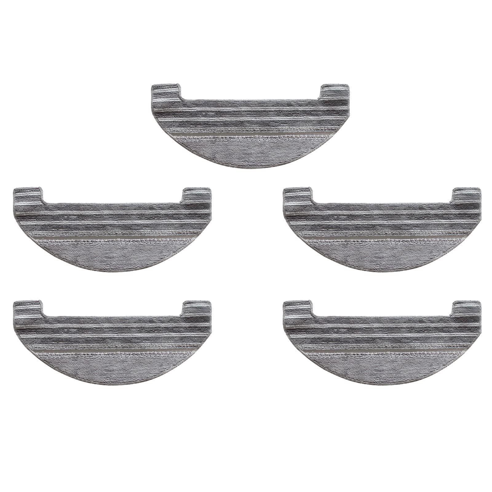 GYing 5Pcs washable and reusable Cleaner Mop Cloth For Ultenic T10 Robotic Vacuum Cleaner Parts Accessories Replacement