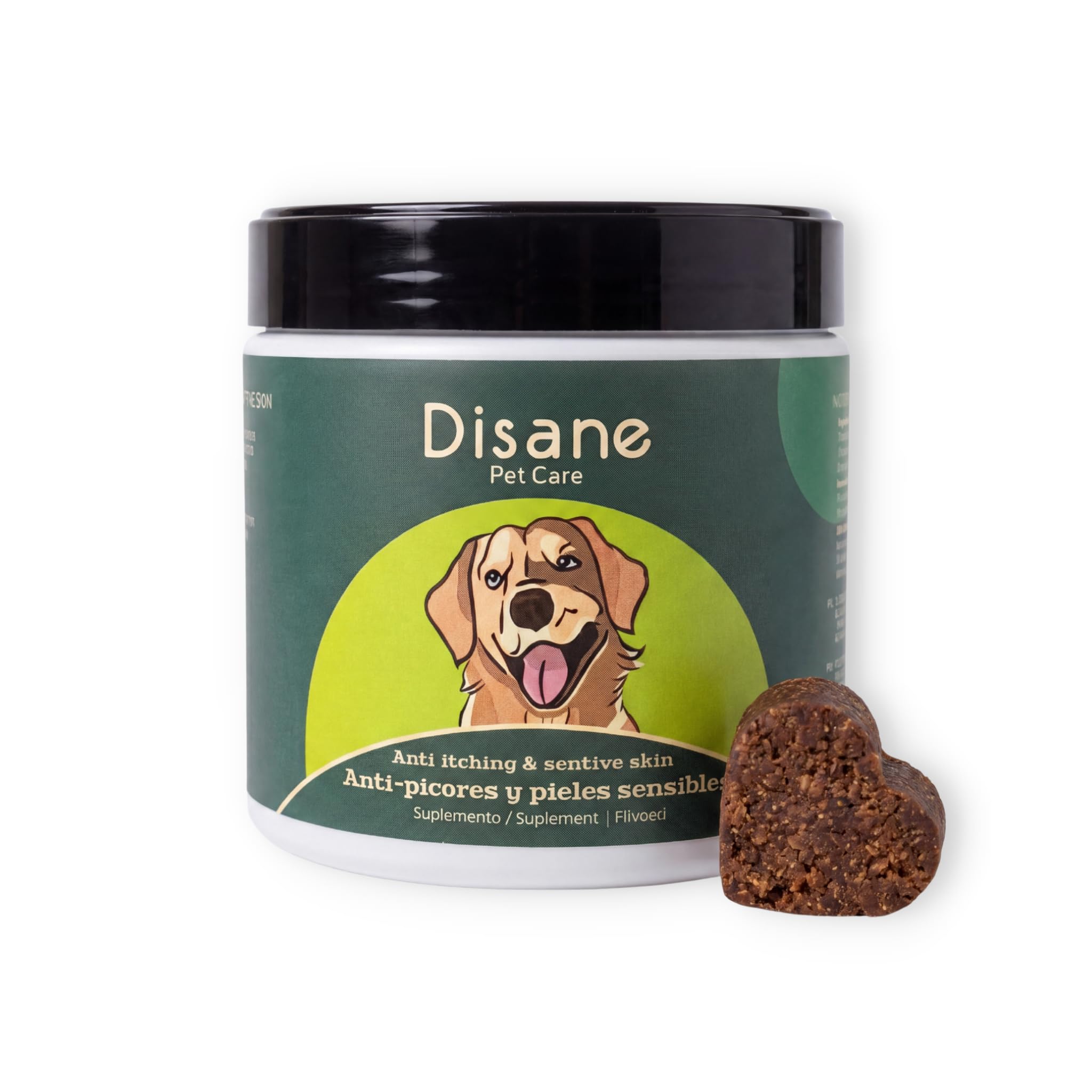 Antipicores y Pieles Sensibles para Perros – Suplemento Antipicores de 60 Unidades | Disane Pet Care