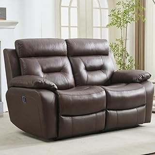 Loveseat Recliner Sofa, Oversized 2 Seater Reclining Loveseat Chair, Top...