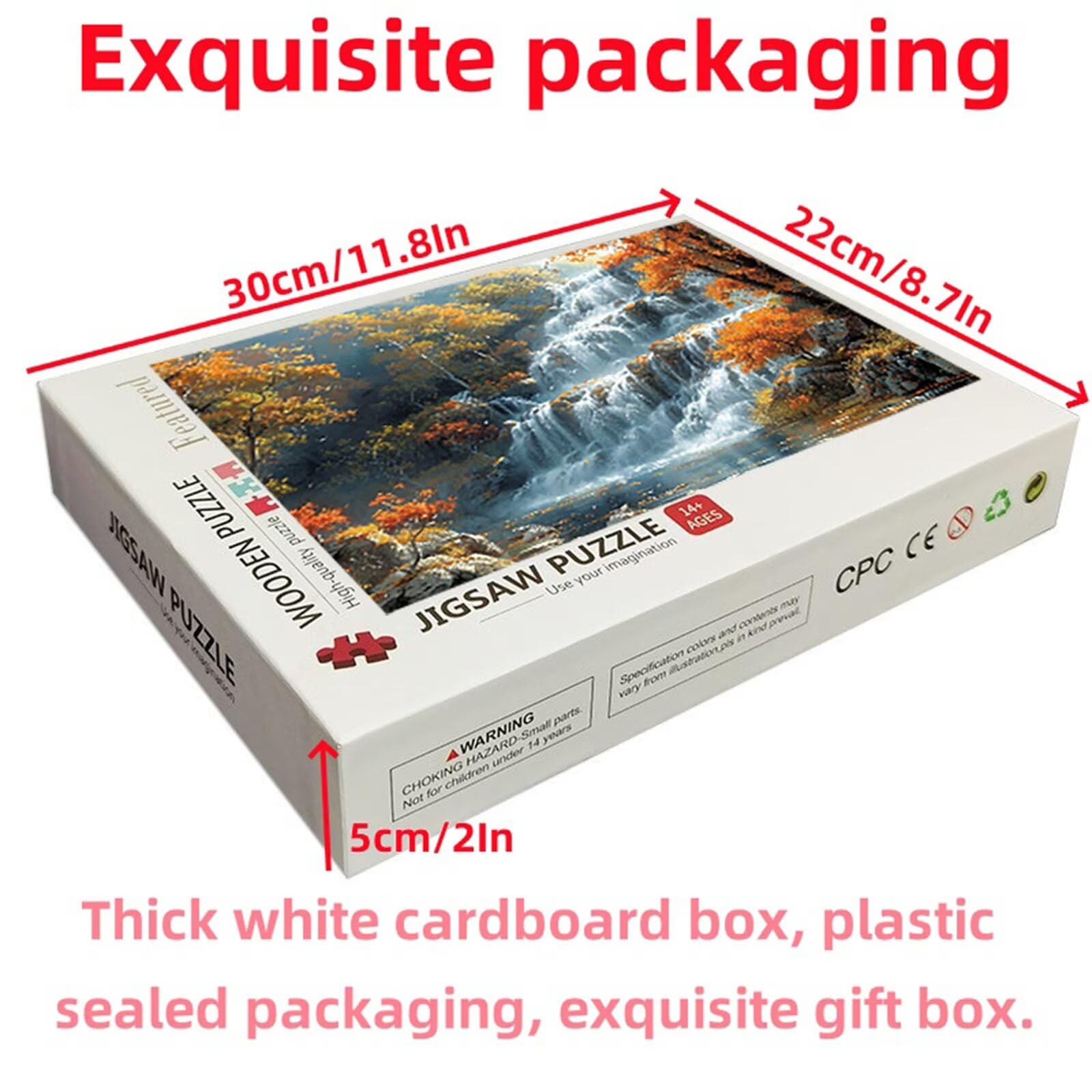 Puzzle 5000 sztuk puzzle dla dorosłych 5000 sztuk drewno drzewo, klasyczne puzzle gry myślenie dla całej rodziny razem, puzzle dla dorosłych na wiosnę dekoracje ścienne 105 x 160 cm LZPT-02886