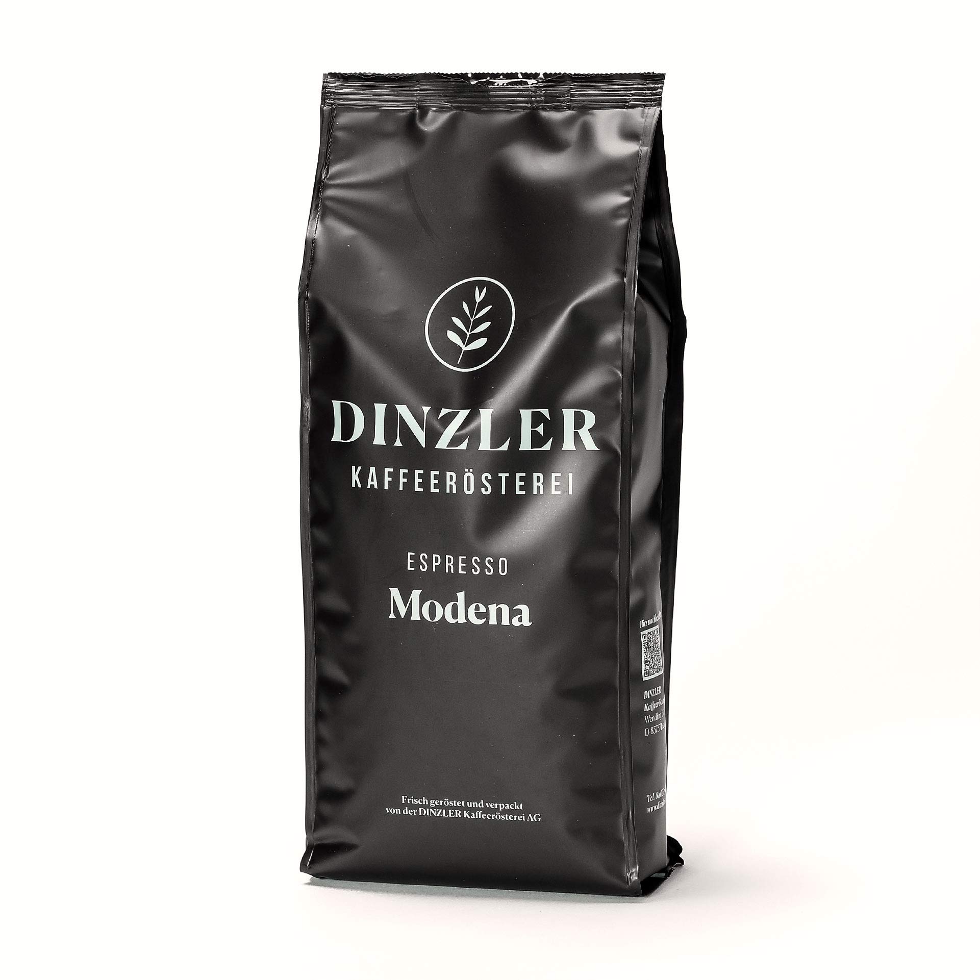 Dinzler Kaffeerösterei - Espresso "Modena" | 1kg Espressobohnen | Espresso mit leicht süßer Note | Ideal für Siebträgermaschinen & Vollautomaten