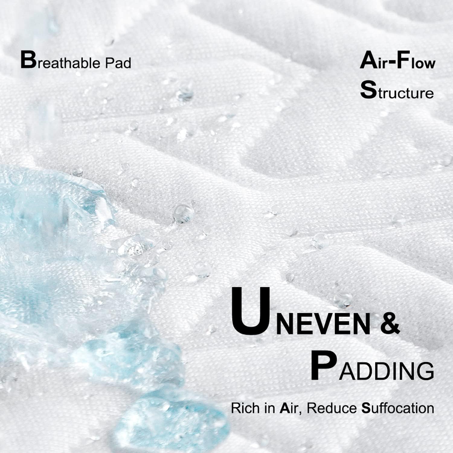 AQUENSO Waterproof Baby Mattress Cover, Organic Bamboo Crib Mattress Cover Pad 28 x 52 Inch, Baby Crib Mattress Protector Pad : Baby