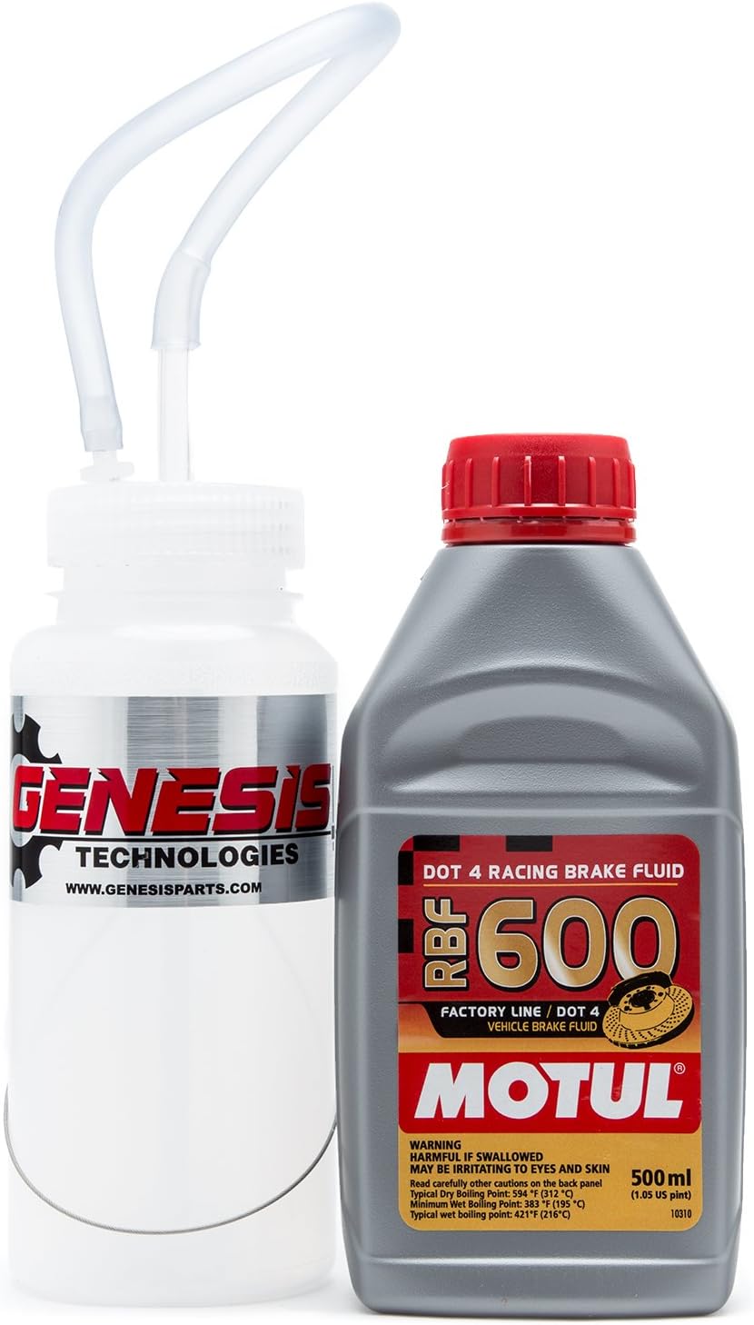 Motul Brake Bleeding Kit with Cable Mount Bottle 8068HL RBF 600