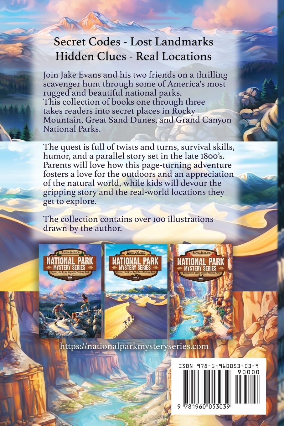 National Park Mystery Series - Books 1-3: Three Books in One Volume: 3 Book Collection