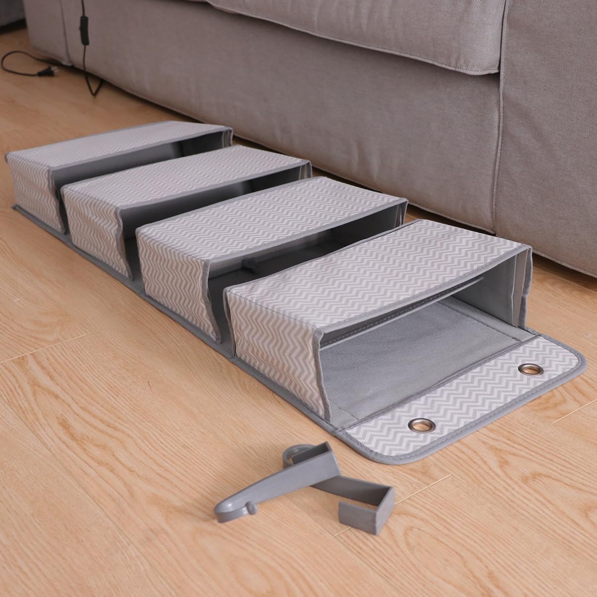 Borsa Portaoggetti Sospeso A 4 Strati Organizer Per Bagno Camera Da Letto E Cucina Spazio Di Archiviazione Sufficiente