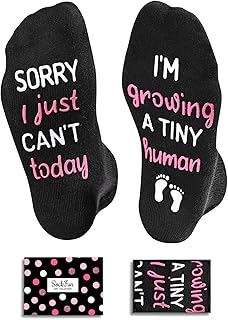 Pregnancy Gifts for Pregnant Women - Maternity Socks for New Mom, Expecting Mothers Gifts