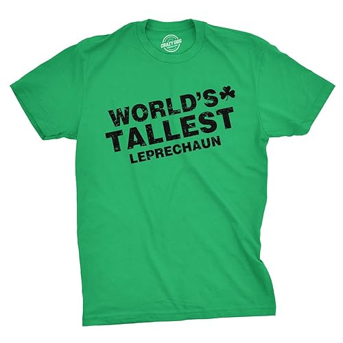 Mens Novelty Saint Patricks T Shirt Funny Irish Tees Cool