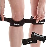 Bodyprox Patella Tendon Knee Strap 2 Pack, Knee Pain Relief Support Brace Hiking, Soccer, Basketball, Running, Jumpers Knee, Tennis, Tendonitis, Volleyball &amp; Squats