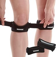 Bodyprox Patella Térd Szalag 2 db, Térdfájdalom Enyhítő Támasz Futáshoz és Sporthoz 1