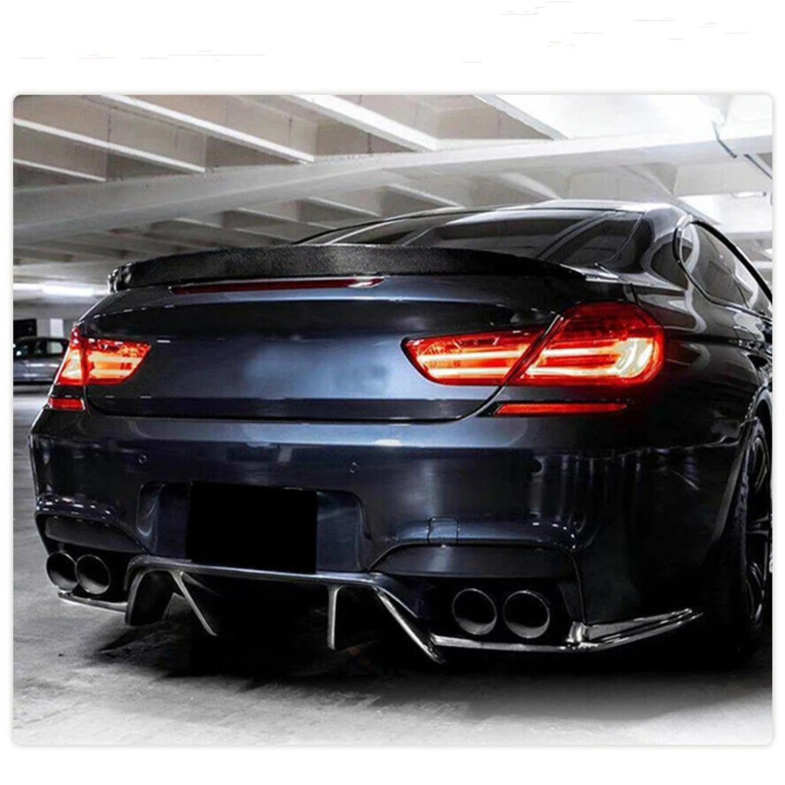 Dla B&MW Seria 6 F06 Gran Coupe F13 Coupe 640i 650i M6 2012-2019 Spoiler Bagażnika Skrzydło Na Klapie Lotka Tylny Akcesoria Spojler Tylny Trunk Wing