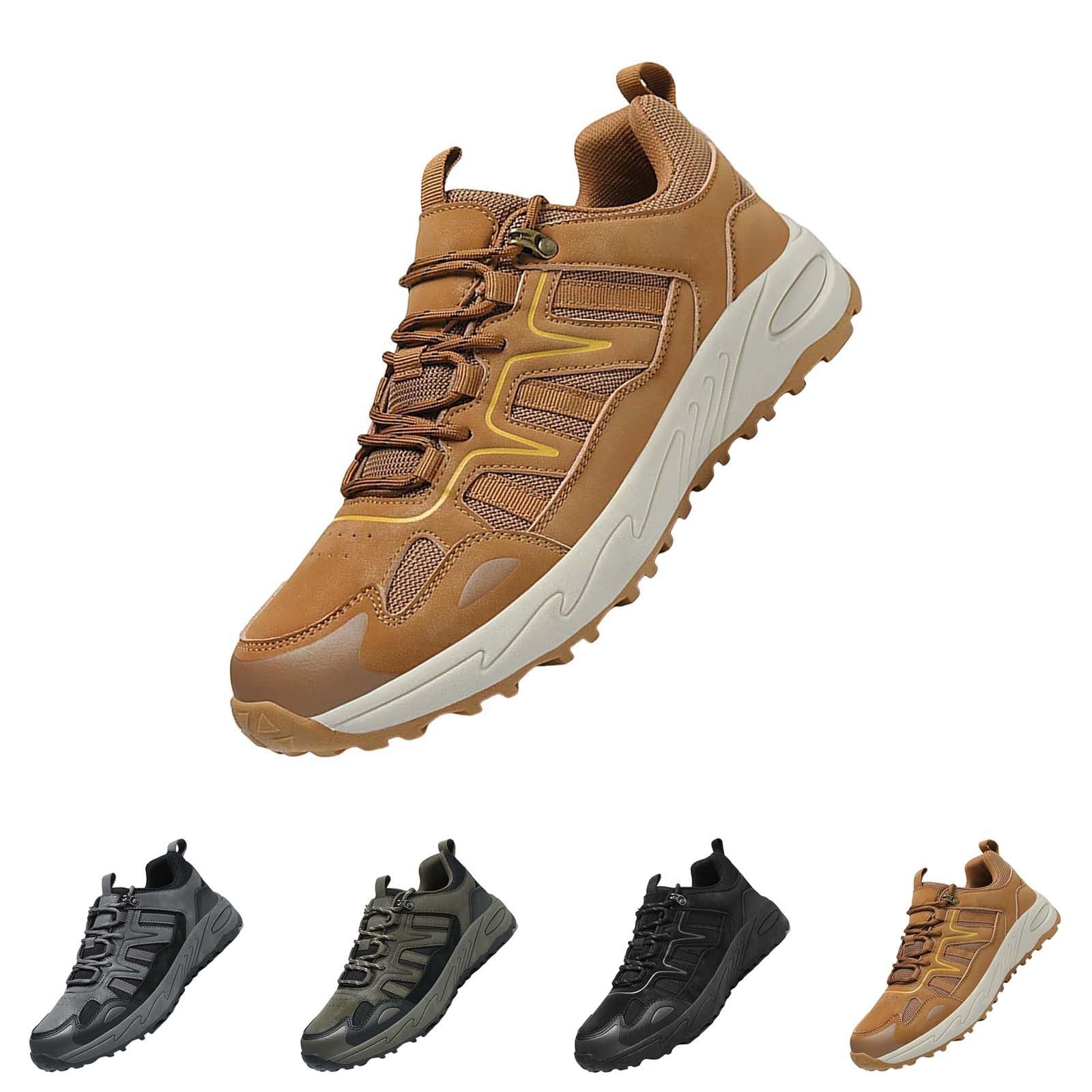 Wanderschuhe Herren Wasserdicht Atmungsaktiv Outdoorschuhe Rutschfest